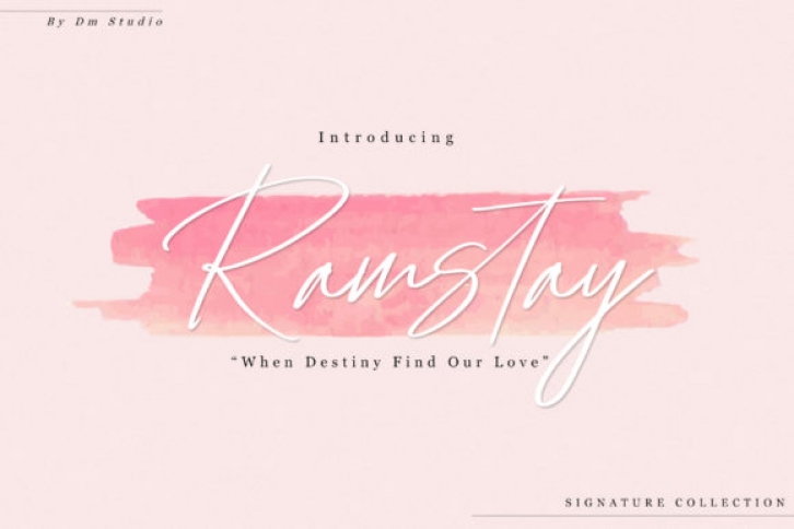 Ramstay Font Download