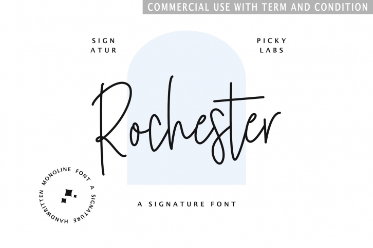 Rochester Signature Commercial Use Font Download