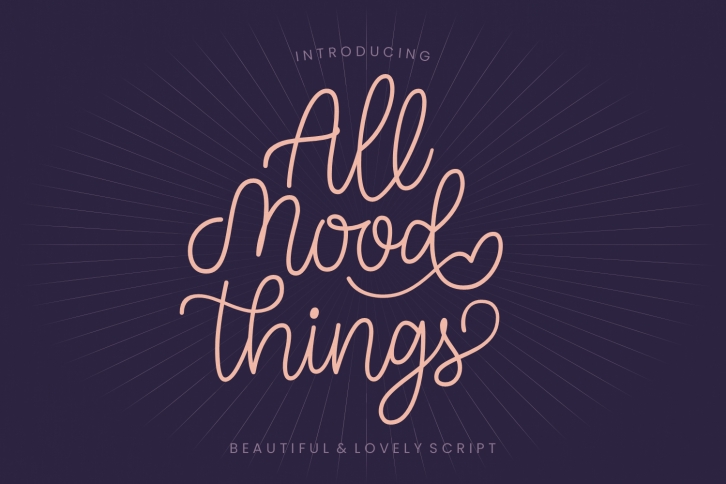 All Mood Things Font Download