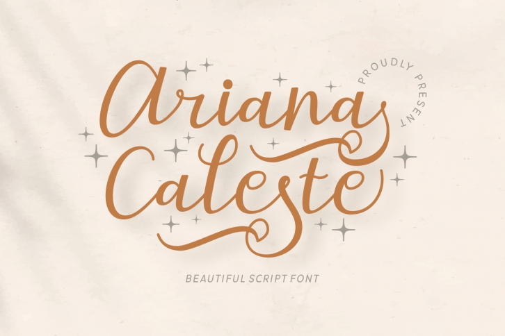 Ariana Caleste Font Download