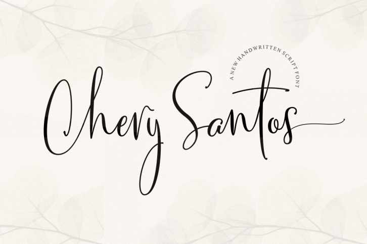 Chery Santos Font Download