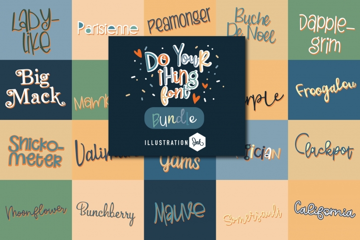 Do Your Thing Bundle Font Download