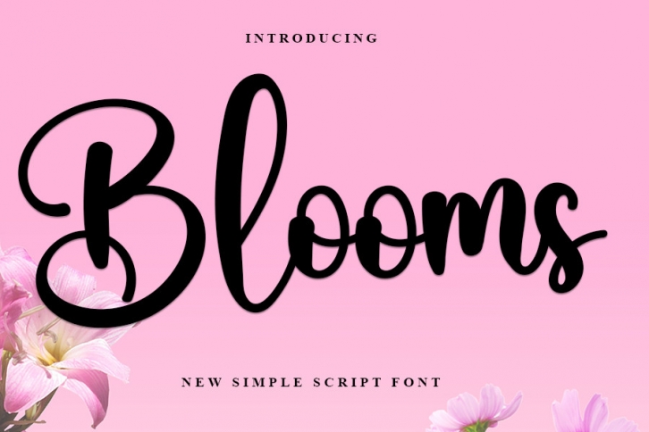 Blooms Font Download