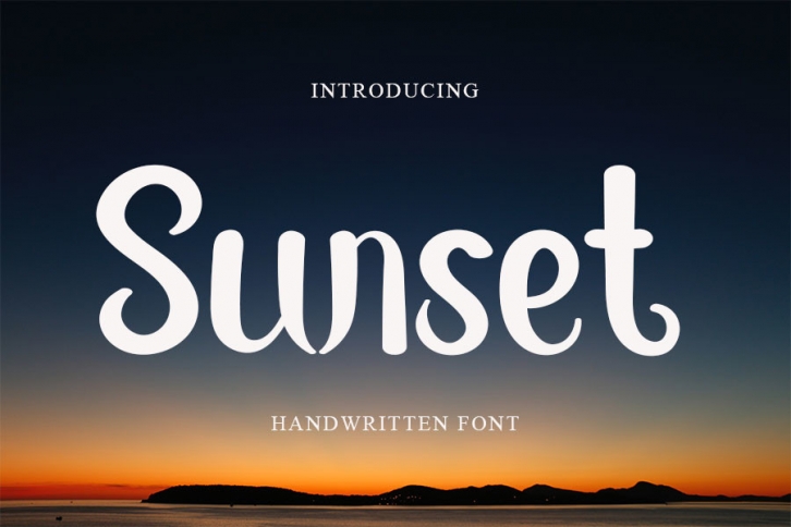 Sunset Font Download