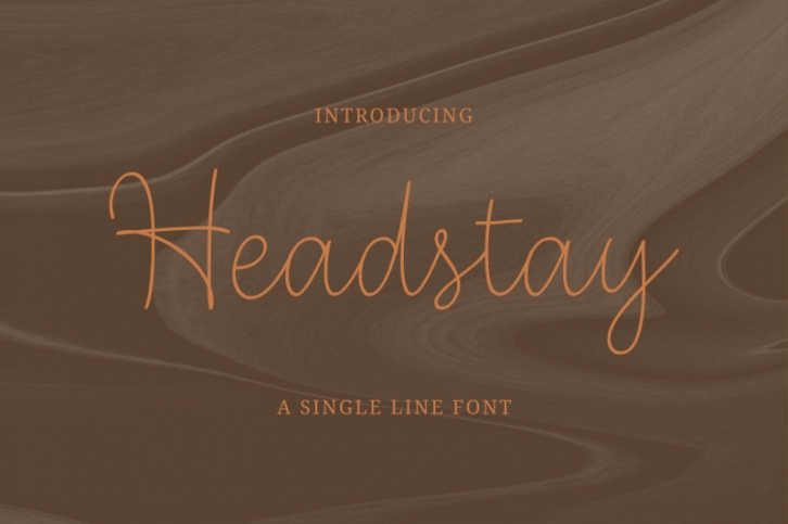 Headstay Font Download