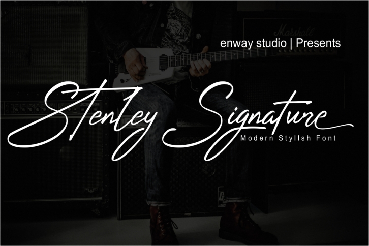Stenley Signature Font Download