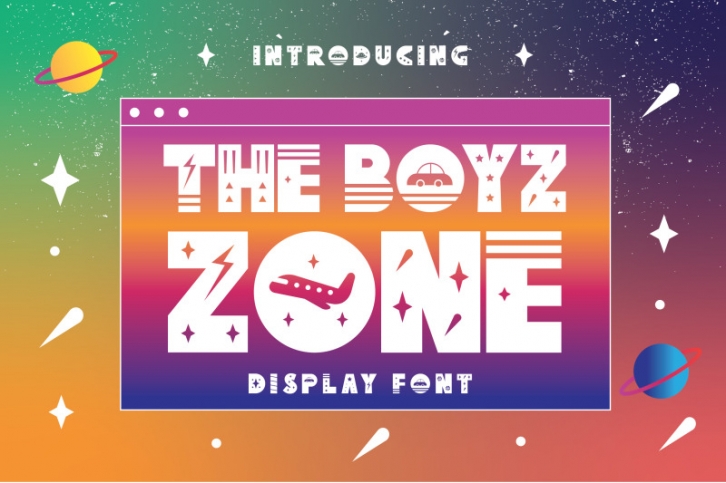 The Boyz Zone Font Download