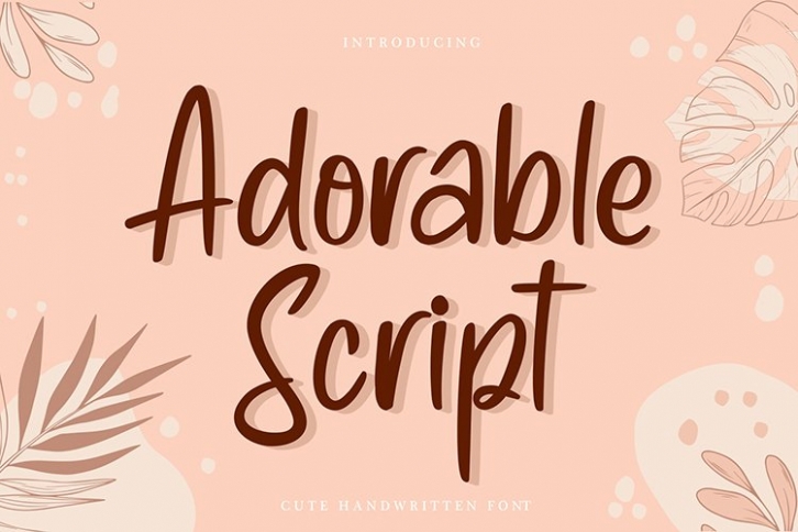 Adorable Script Font Download