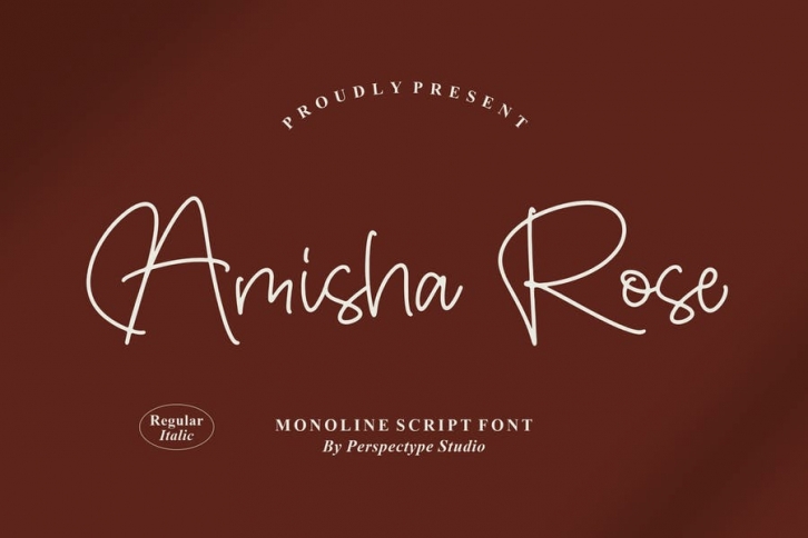 Amisha Rose Monoline Script Font Font Download