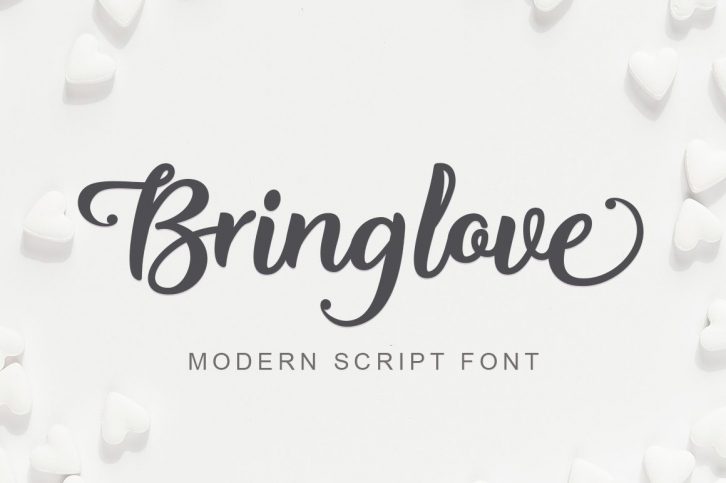 Bring love Font Download