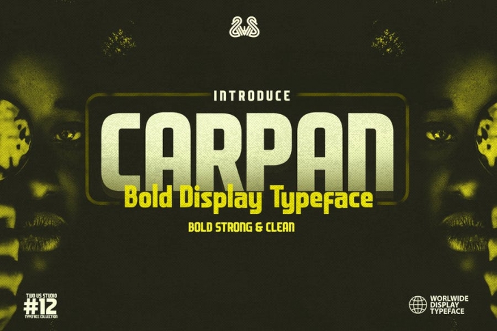 Carpan - Bold Display Typeface Font Download