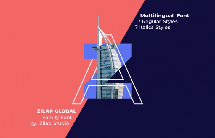 Zilap Global Font Download