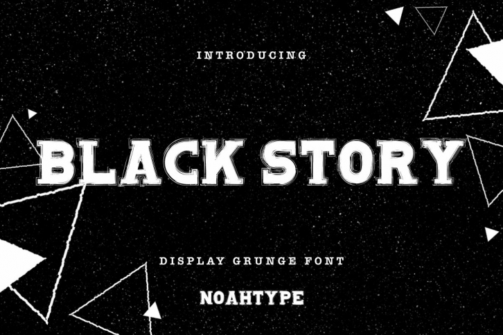 Black Story Font Download