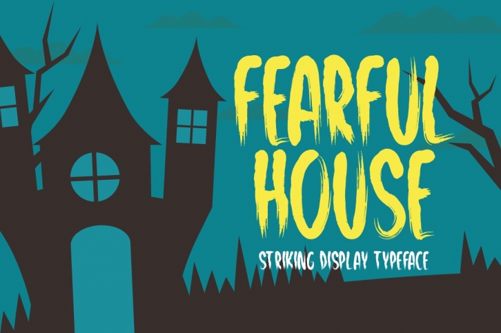 Fearful House Font Download