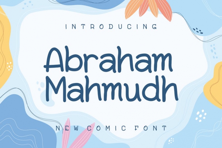 Abraham mahmudh Font Download