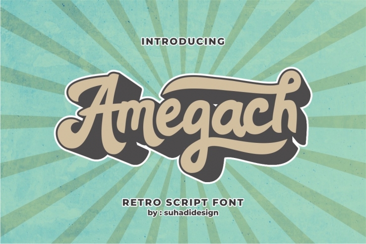 Amegach Font Download