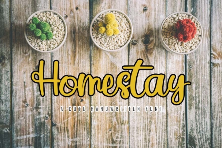 Homestay Font Download