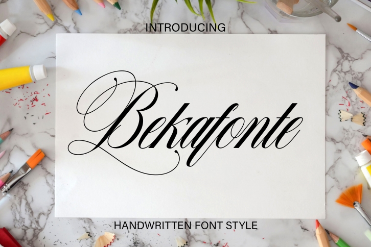 Bekafonte Font Download