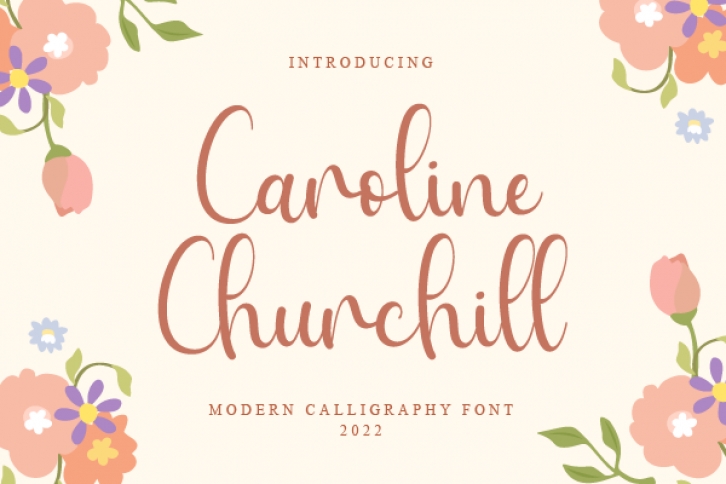 Caroline Churchill Font Download
