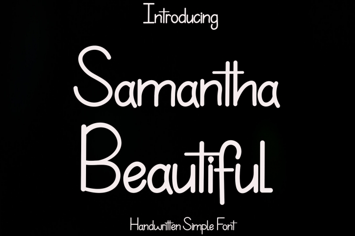 Samantha Beautiful Font Download