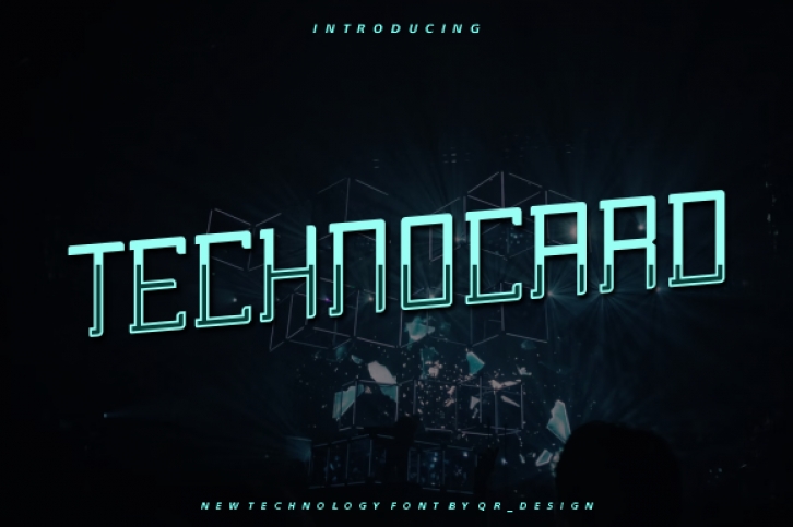 Technocard Font Download