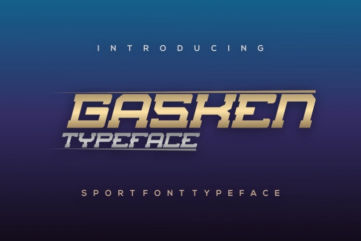 Gasken Font Font Download