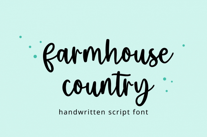 Farmhouse Country Font Download