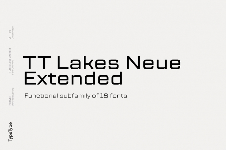 TT Lakes Neue Extended Font Download