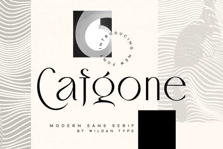 Cafgone Font Download
