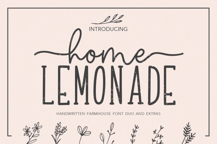 Home Lemonade Font Download