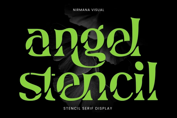 Angel Stencil Font Download