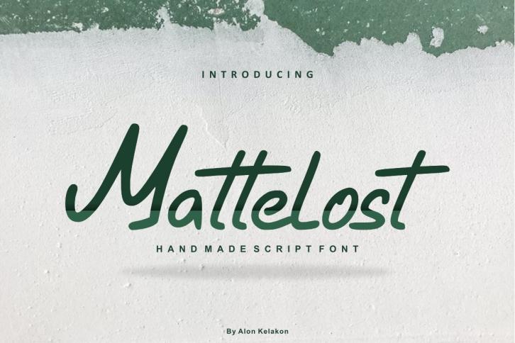 Mattelost Font Download