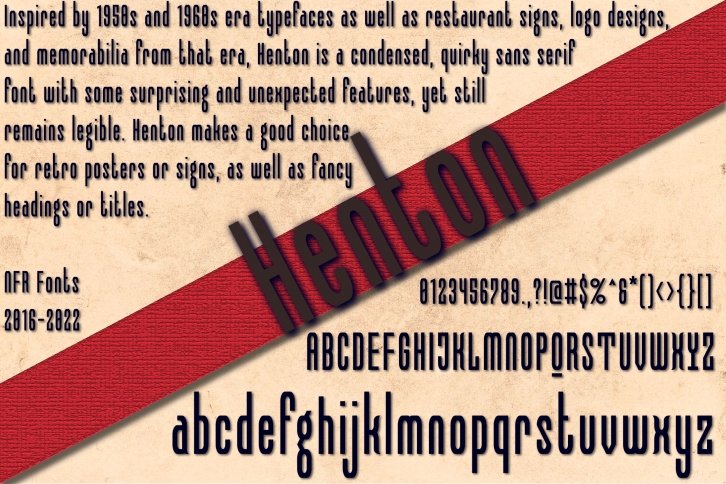 Henton Font Download