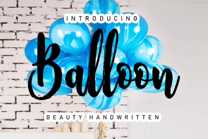 Balloon Font Download