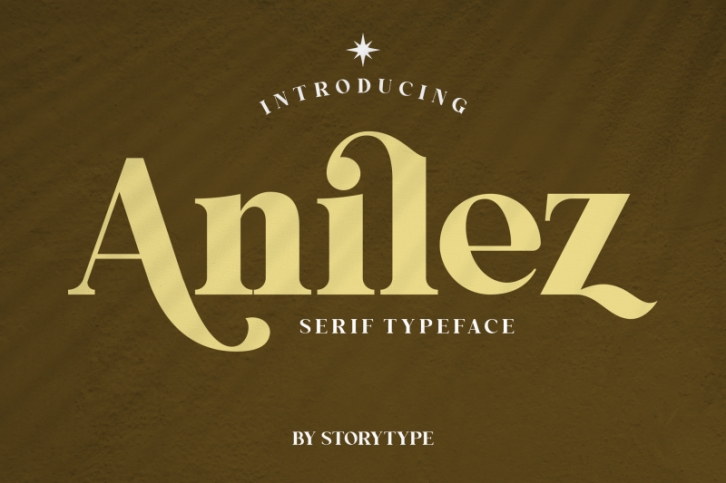 Anilez Typeface Font Download