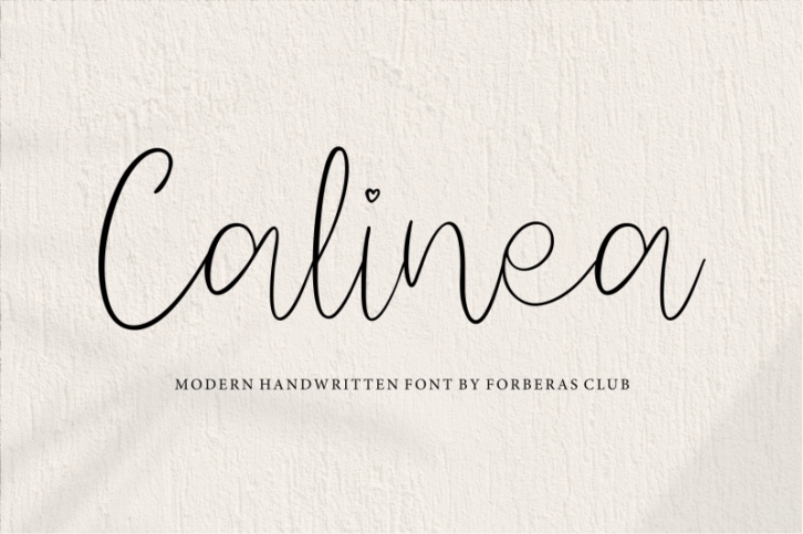 Calinea Font Download