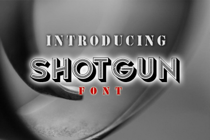 Shotgun Font Download