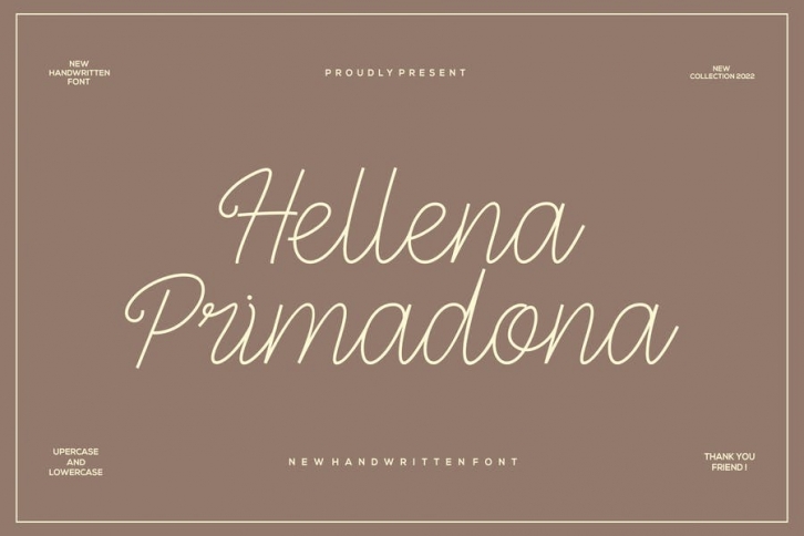 HellenaPrimadona Font Font Download