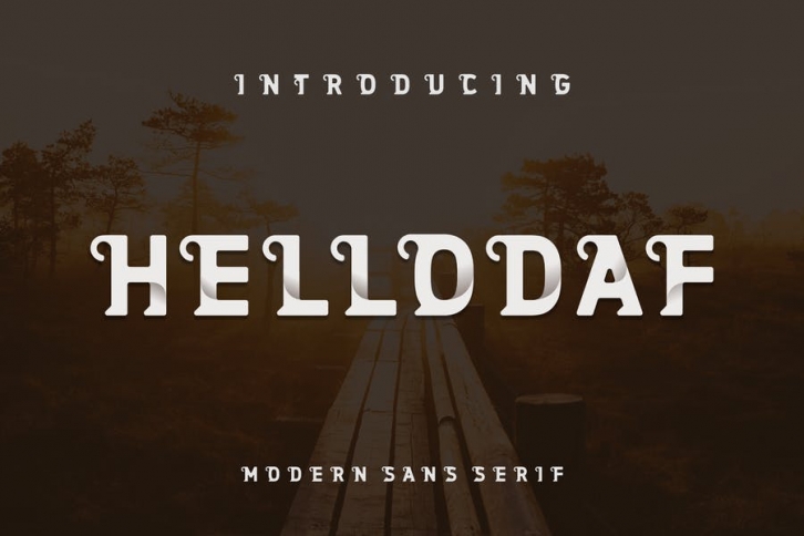 Hellodaf font Font Download