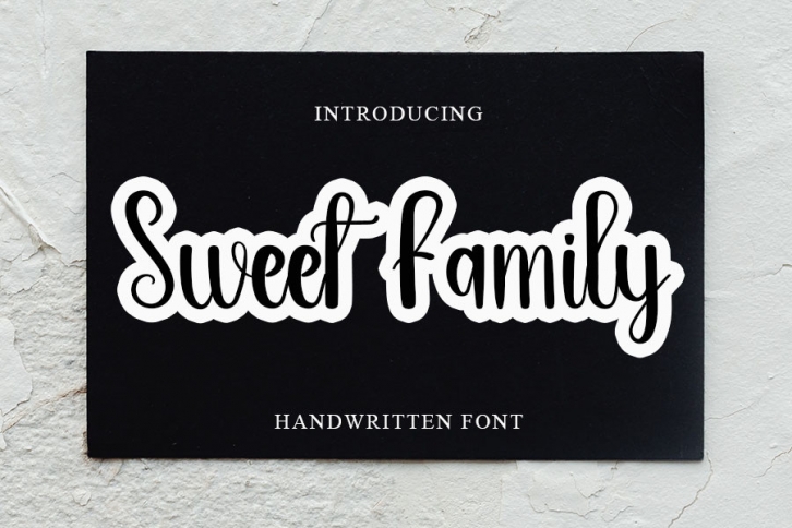 Sweetfamily Font Download
