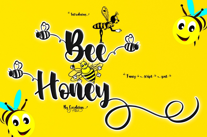 Bee Honey Font Download