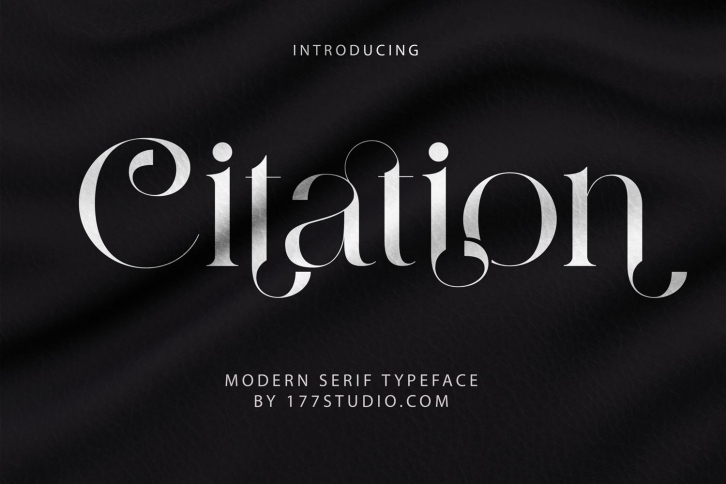 Citation Font Download