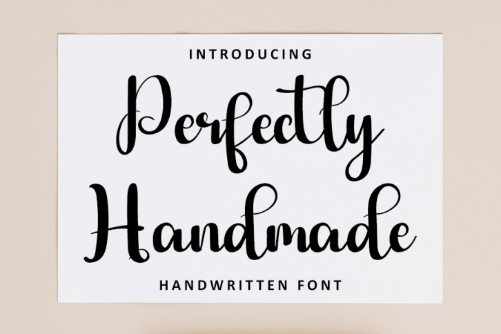 Perfectly Handmade Font Download