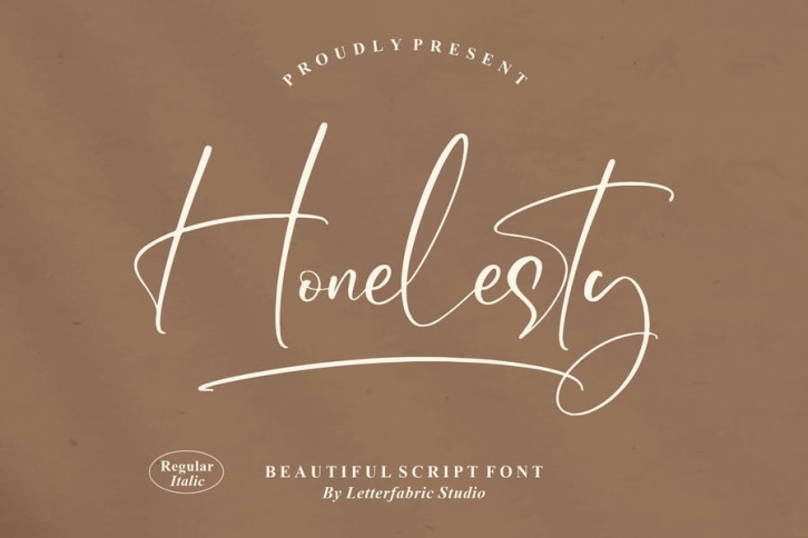 Honelesty Script Font Font Download