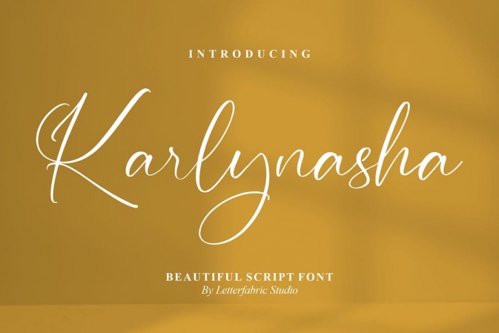 Karlynasha Script Font Font Download