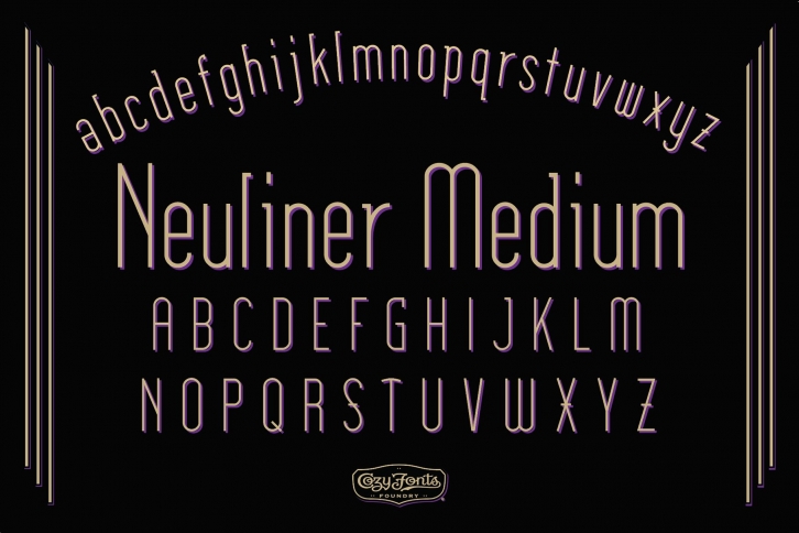 Neuliner Medium Font Download