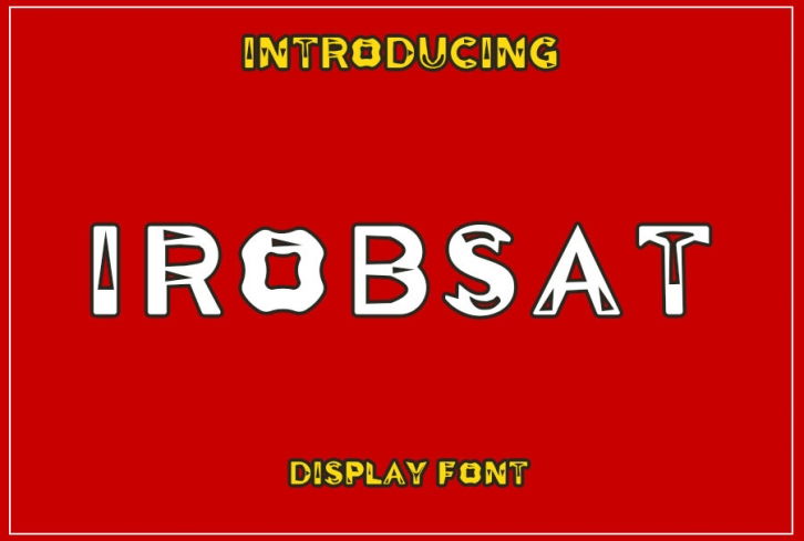 Irobsat Font Download