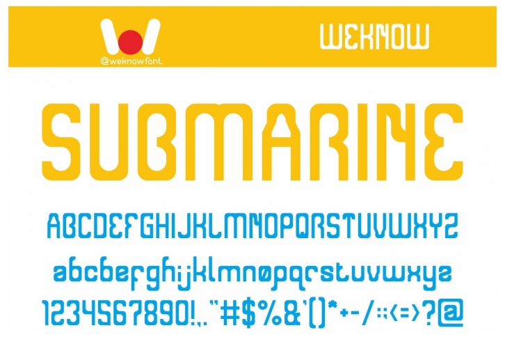 Submarine Font Download