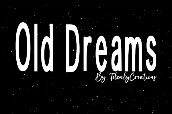 Old Dreams Font Download