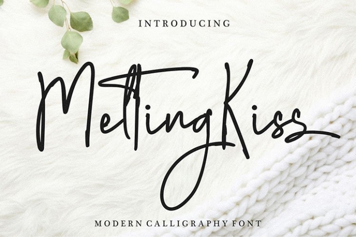 Melting Kiss Font Download